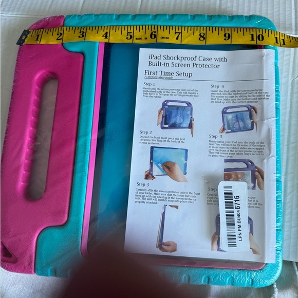 Kids shockproof iPad cover with handle - Picture 5 of 6